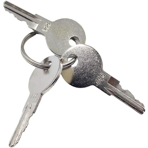 Set Of Three Replacement Ignition Keys For Hyster And Yale Equipment Plus Ford New Holland Forklifts Skid Steers And Backhoes Built Tough To Kickstart Your Rig Instantly Without Hassle
