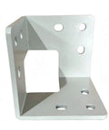 Heavy Duty 6 Inch Corner Welding Square Rock Solid Steel Fabrication Jig With Dead On Alignment in white finish.