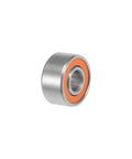 uxcell S693C-2OS hybrid ceramic ball bearing, 3x8x4 mm, orange seal, stainless steel races