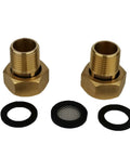 115V Domestic Water Pressure Booster Pump connectors and washers for Three Quarter Inch Circulator Pump