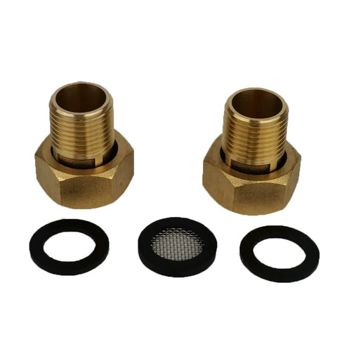 115V Domestic Water Pressure Booster Pump connectors and washers for Three Quarter Inch Circulator Pump