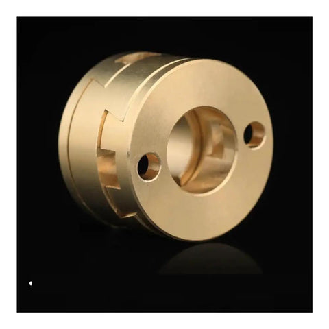 Premium VzBoT Oldham Couplings For 3D Printer Z Axis Smooth Transmission Reduce Vibration Ensure Screw Stability And Accurate Prints Easy Install Low Friction Compact Fit For Most Models Super Cool Gadgets gold Oldham coupling