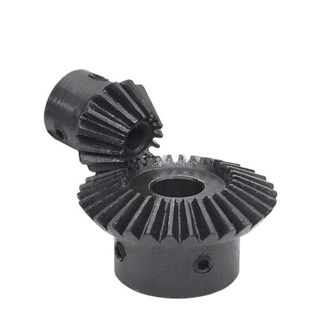 Bevel Gear 1.5 Module With 1 To 2 Ratio And 40 Teeth Great For DIY Projects Steel Inner Hole 8 To 15 mm