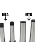 Solid MT4 MTA4 Morse Taper Collet Chuck Holder Fits ER32 Lathe And Mill Tooling, showcasing MTA and MTB taper styles.
