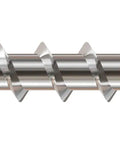 Bugle Head Wood Screws With Six Lobe Drive And T15 Bit Compatibility For Size 6 By One Quarter Inch shiny finish and detailed threading view.