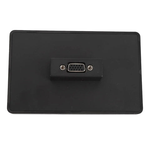 Back view of 8 Gang Car Touch Switch Panel With IP68 Waterproof LED Indicators showing connection port for vehicle accessories