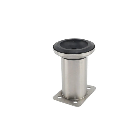 Sturdy Telescopic Furniture Legs With Adjustable Feet, Beefy Stainless Steel Build, 500Kg Load Capacity Per Set, Non Slip Pads