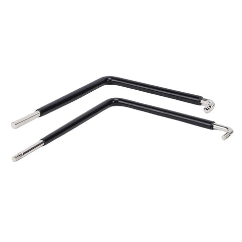 Premium Window Adjustment Tool Kit Featuring 4mm Hex Ball End And Star Key Wrench Designed For Professional Hardware Repair And Installation Using Durable 59CrV4 Steel Made Easy For DIY Pros And Handy Folks Fixing Sash Windows Fast, two black window adjustment wrenches