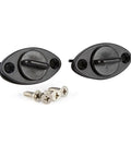 Drip Free Drain Plug Kit For Boats And Watercraft With Fine Threads And Retention System shown with mounting screws