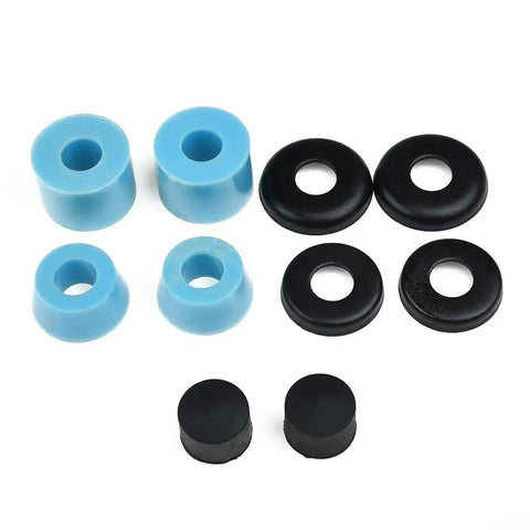 Skateboard Truck Rebuild Kit With Polyurethane Bushings Washers Pivot Cups And Shock Absorbers For 7 Inch Brackets