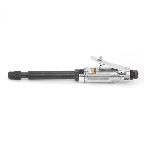 Straight Up Pro Grade 15 Cm Handle Air Angle Die Grinder with silver and black finish for precision metal work.