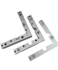 Heavy Duty CNC Machined L Bracket 5 10 15mm Thickness For Stable Rugged Mounting On CNC Machines And 3D Printers M6 Hole 15mm Durable Metal Hardware Part Built To Last A Long Time Compatible With Carvera And Carvera Air, angled metal brackets