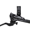 XT Hydraulic Disc Brake Set With Four Piston Calipers, Post Mount, Aluminum Lever, 1000mm Hose, Metal Pad With Fin for Mountain Bikes