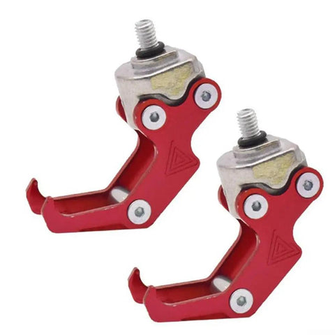2 Pack Sturdy Metal Front Hooks For Scooter And Electric Skateboard Hang Helmets Bags And Gear CNC Processed Rustproof Front Mount