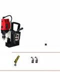 Professional Mag Drill With Stepless Speed Control For Steel Structures, heavy duty magnetic drill press with accessories.