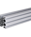 Two Pack 20 Series T Slot Aluminum Extrusion Profile 23.6 Inch European Standard Anodized Linear Rail For 3D Printer Parts And CNC DIY Builds 600mm Silver Built Tough, silver aluminum profiles