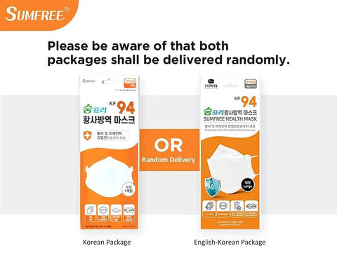 KF94 4 Layer Disposable Face Masks For Adults Large 20 Pack Made In Korea 100 Percent Certified By KFDA packaging in Korean and English