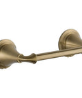 Pivoting Toilet Paper Holder In Champagne Bronze Wall Mount For Modern Bathroom No Fuss Durable Finish That Resists Tarnish