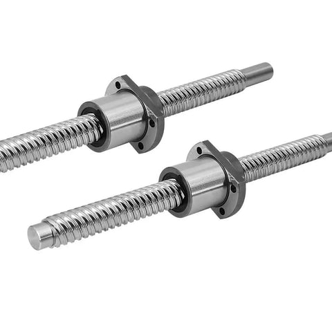 Super Smooth 20mm Lead Ball Screw Kit With DSG2020 Nut Housing For CNC XYZ Routers Built For Heavy Duty Precision And Fast Axis Moves To Level Up Your Machining Game, two ball screws with nut housings