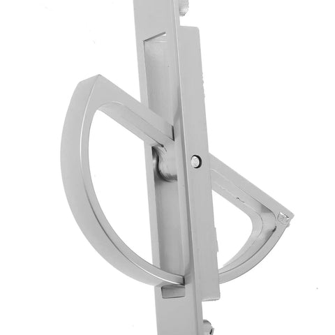 Slick Hidden Cabinet Drawer Pulls Zinc Alloy Recessed Invisible Handles angled view showing hidden mounting