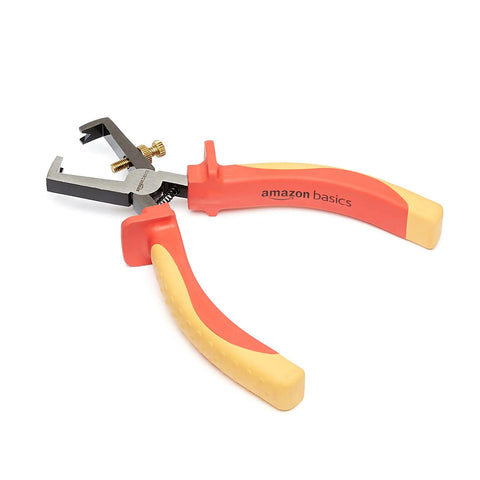 1000 Volt VDE Insulated End Wire Stripping Pliers 6 Inch With Drop Forged CRV Steel And Beefy Grip For Safe Live Wire Work Heavy Duty Electrician Tool