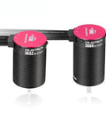 Sensorless Brushless Motor 3652SL 3660SL G2 For 1/10 And 1/8 Rc Car Buggy Roll With Badass Power 3150KV To 5400KV drop in rig upgrade kit, featuring two motors.