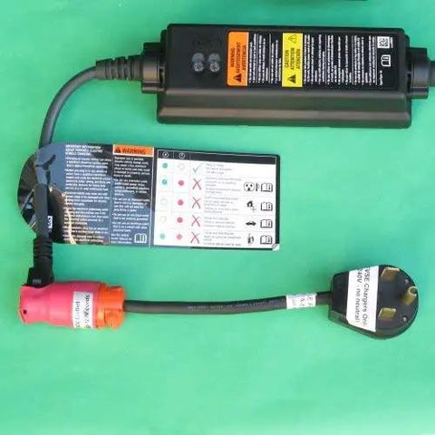 Dual Household Outlet To Level Two Electric Vehicle Charger Adapter that slaps straight up with blazing fast charge speeds right out the box.