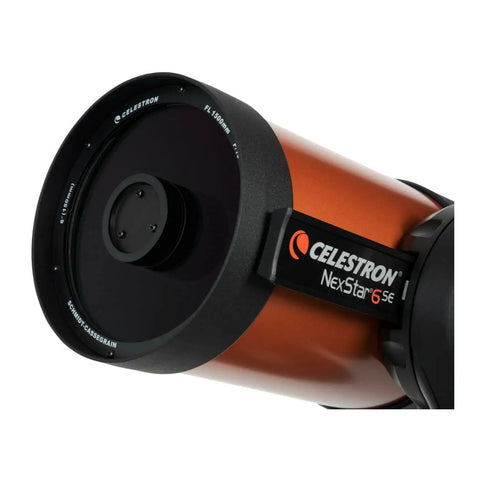 Close-up of NexStar 6SE Computerized Telescope Bundle with Eyepiece and Filter Accessory Kit for 1.25 Inch Optics Perfect for Stargazing