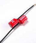Red Lollipop FPV 5.8G RHCP UFL Antenna For RC Drones Dope Small 65mm High Gain 2.5dBi, Easy Install, Low Feedline Loss, Quadcopters