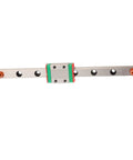 Mini Linear Motion Rail 9mm Wide Block For Small Equipment, Ball Retainer Design, Easy Lubrication System front view