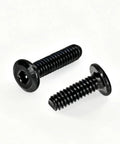 Two 50 Pack 1/4-20 Hex Socket Cap Screws Flat Head Allen Bolts Black Oxide Stainless Steel 304 18-8 Fully Threaded 1 Inch Long.