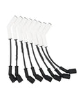 Get Your Classic Ride Looking Fresh With This 8 Piece Extreme Wire Sleeve Kit For GM LS And LT Engines Like LS2 LS3 LS4 LS7 That Fits Perfectly To Keep Your Spark Plug Wires Shiny Black And Ready For The Drag Strip. 8-piece black heat sleeve kit for GM LS/LT spark plug wires