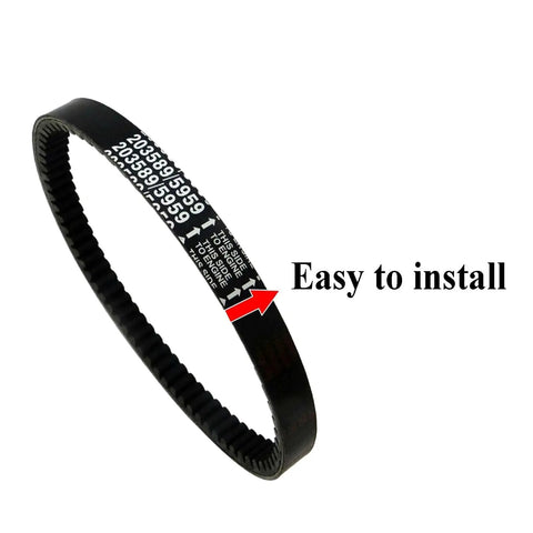 Go Kart Drive Belt For Coleman KT196 30 Series Torque Converter 196cc Engines Heavy Duty Oil And Heat Resistant Belt Easy Install