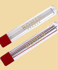 Extra Fine White Chalk Pencil Refills Six Pack For Mechanical Chalk Pencils, Smooth, Precise Lines For Drafting, Art, And Craft Projects