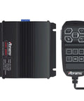 Beefed Up 12V Emergency Siren System With 100W Amplifier And Dual 15A Light Controllers for Vehicles and PA System
