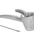 Heavy Duty Aluminum Nutcracker With Spring Loaded Crackers, Anti Slip Handle, With Two Diameter Crackers For Walnuts, Pecans