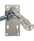 Soft Close Tip Out Tray Hinges 45 Degree Steel Scissor Hinge Nickel Plated Self Locking Folding Heavy Duty Cabinet Hardware