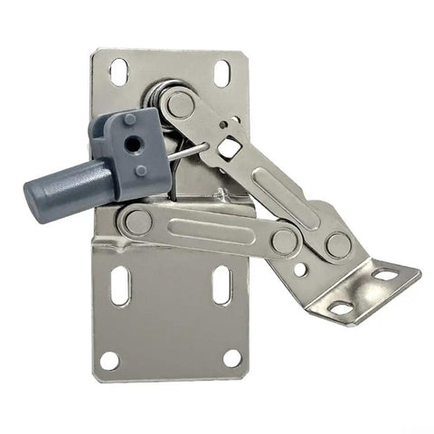 Soft Close Tip Out Tray Hinges 45 Degree Steel Scissor Hinge Nickel Plated Self Locking Folding Heavy Duty Cabinet Hardware