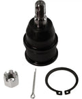 Acura MDX Front Lower Ball Joint Replacement 2001-2006 Front Left or Right Fits 3.5L Also Fits Honda Pilot 2003-2008 Built Tough With Steel and Forged Aluminum for Beefed Up Strength, Smooth Steering, and Long Haul Reliability. Front ball joint with cotter pin and snap ring