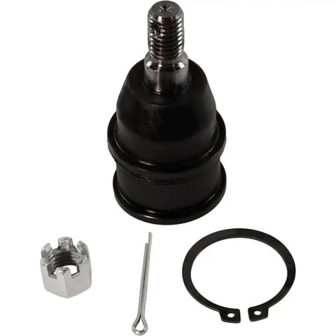 Acura MDX Front Lower Ball Joint Replacement 2001-2006 Front Left or Right Fits 3.5L Also Fits Honda Pilot 2003-2008 Built Tough With Steel and Forged Aluminum for Beefed Up Strength, Smooth Steering, and Long Haul Reliability. Front ball joint with cotter pin and snap ring