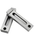 Stainless Steel Jig Holder For CNC Wire EDM Clamping 90x22x12mm M8 Screw Part Heavy Duty Fixture For Precise Parallel And Perpendicular Alignment In Workshop