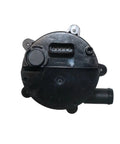 Precision Cast Coolant Water Pump delivering super quiet operation from front view showing detailed construction and connections.