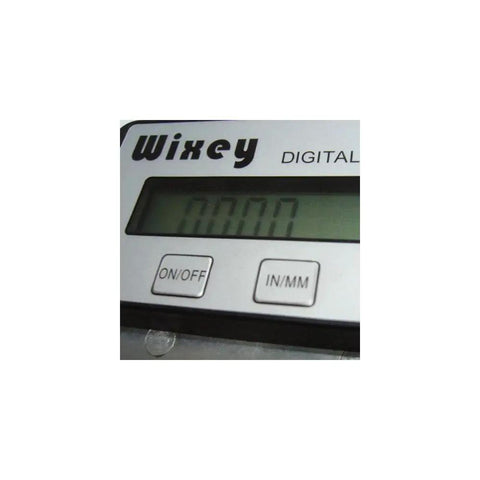 Close-up of Digital Thickness Gauge With Fraction Display And Remote LCD Readout For Planers Drum Sanders And Wide Belt Sanders