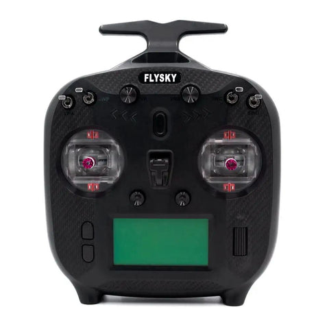Front view of Ultra Reliable 2.4 GHz RC Transmitter With 8 To 10 Channels And Built In Dual Antennas For Drones Quadcopters