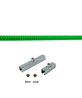 Components of Paintless Dent Repair Push Hail Puller for Auto Body Sheet Metal and Plastic, DIY Friendly Kit Silver Green
