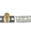 4 Pack Adjustable Ball Catch Latch With Screws For Closet And Cabinet Doors Easy Install Hidden Mount Ball Clasp steel components