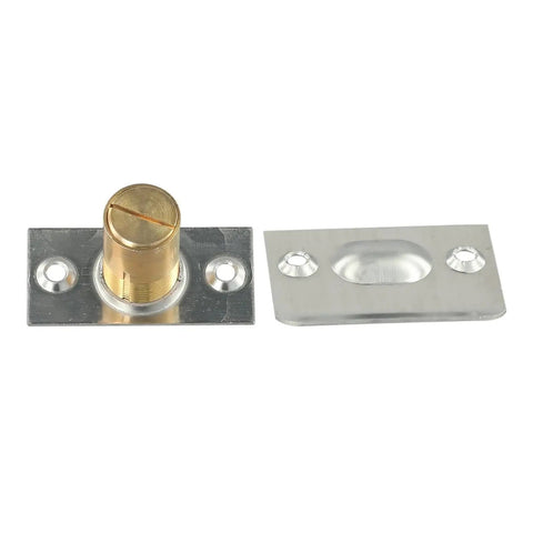 4 Pack Adjustable Ball Catch Latch With Screws For Closet And Cabinet Doors Easy Install Hidden Mount Ball Clasp steel components