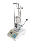 Spring Testing Meter 500N Push-Pull Tensile Tester For Extension And Compression With 99 Data Storage, Multi-Unit Readout In N KG LB, English LCD, Real-Time And Peak Modes, Modbus RTU Ready, bench-top metal frame