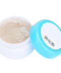 White Damping Grease Paste, 1.9 Oz, mechanical lubricant jar with blue lid open