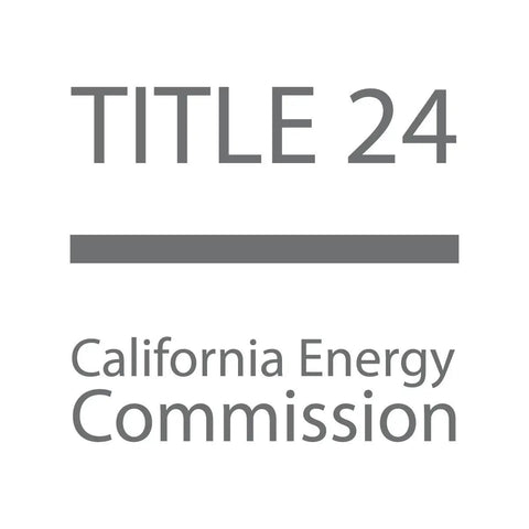 California Energy Commission Title 24 compliance logo in gray text.